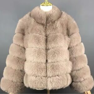 Genuine Fur Jacket and Vest in one! 100% Natural Fox.